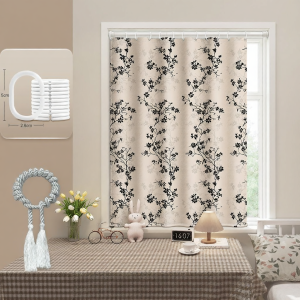 WEILAISHI | Light Blocking Easy Install Curtains for Bedrooms Childrens Room Sun Protection