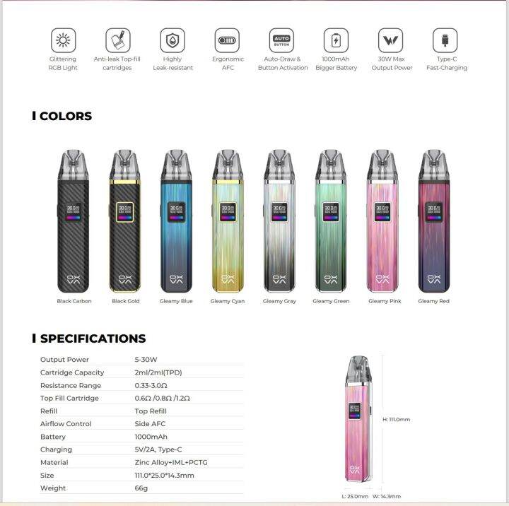 Pod Oxva Xlim Pro Kit Lazada Indonesia