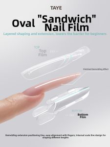 Taye | Fast Extending Thin D-Arc Gel Nail Wraps