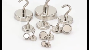 Magnetic Hooks Strong Magnetic Hooks Stainless Steel Heavy Duty Hanging Magnetic Hook For Refrigerator Grill Key Towel Holder Kitchen Home Accessories