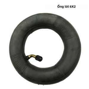 Bộ Lốp Hơi Và Ruột Xe 6x2 Inch Cho Xe Tay Ga Điện Xe Lăn Xe Tải Xe Đẩy F0 Xe Đạp - Bộ 6 Inch