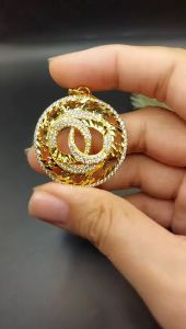 Mặt Dây Chuyền Chữ  Xi Mạ Cao Cấp M2923-141-UH - Tubi Cony