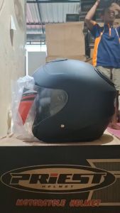 Helm KYT Kyoto mirip Asli 100% SNI Bonus sticker KYT BASIC PRIEST.MVP.HNF.ACN