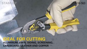 STANLEY FATMAX AVIATION SNIPS STRAIGHT ZINC CUTTER 10" 250MM l GUNTING BESI 14-563 l 剪刀