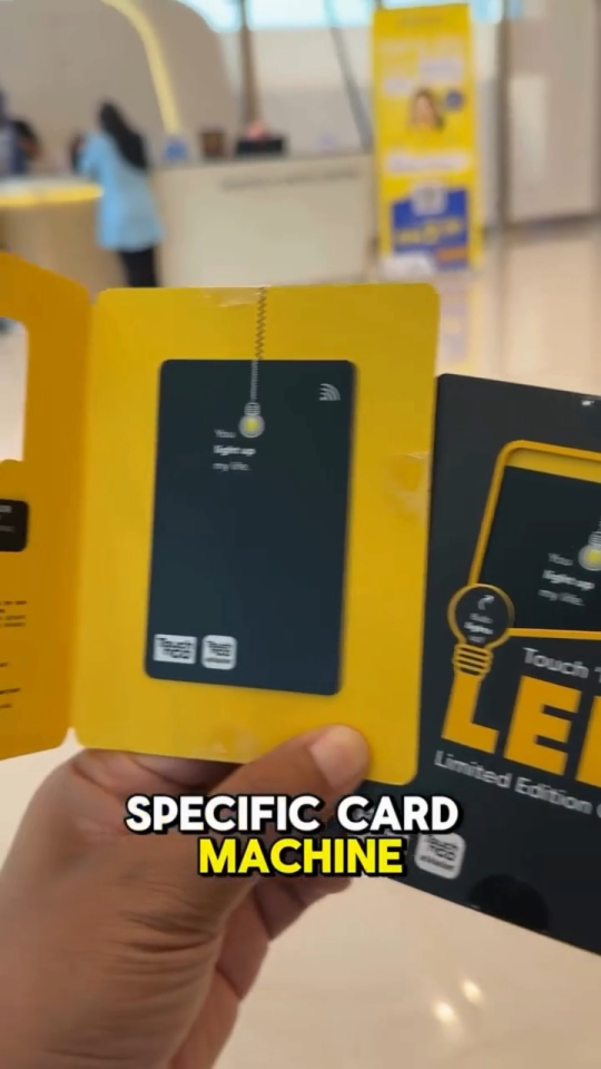 Touch N Go NFC Card Led Edition