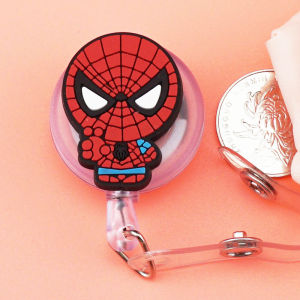 Employee Badge Transparent Name Tag Cartoon Work Permit Certificate Clip Doctor Nurse Can Buckle Retractable Buckle Chest Card Cover