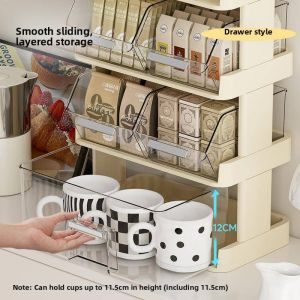 DIHUANTUO | Stackable Multi-tier Home Storage Shelf