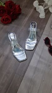 [ẢNH THẬT-FREESHIP] Dép cao gót nữ quai ngang đế xuồng ROSATA RO664 - 6p - HÀNG VIỆT NAM - BKSTORE