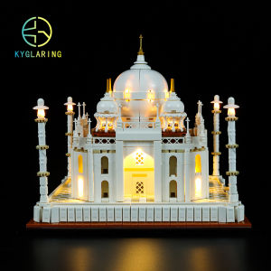 Kyglaring Lego 21056 Taj Mahal Building Set Childrens Toy Blocks Gift Led Light Adult Assembly Model Kit Plastic Educational
