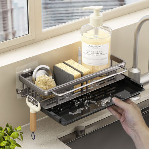 Drain Storage Rack Kitchen Sink Organizer