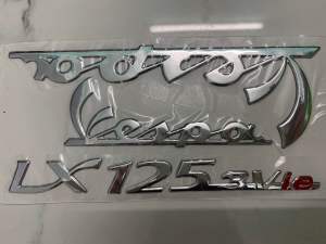 Bộ tem nổi Vespa LX 125cc 3Vie hàng nhập Thái Lan chất lượng cao dành riêng cho dòng xe này tem nổi màu sắc cực đẹp và bềngiá bán cực tốt bán lẻ như bán sỉ