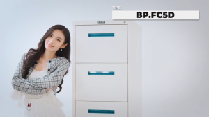 Big Plan Filling Cabinet Besi Baja 5 laci Putih | Lemari Arsip Besi | Filling Cabinet Terjangkau