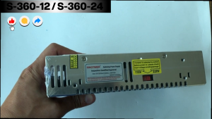 Nguồn xung tổ ong thương hiệu Sinotimer S-360-24 360W 24Vdc 15A SMPS