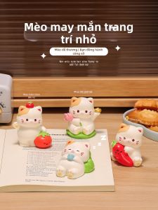 XINGBANGYUAN | Blind Box Fortune Cat Cute Office Desk Decor Stress Relief Gift