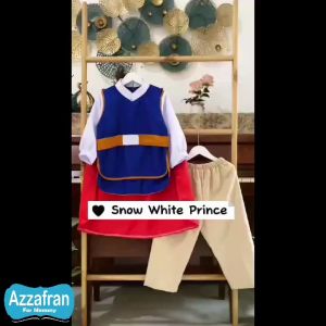 Carnaval Series | Kostum Snow White Prince | Cosplay Costume Karnaval Ulang Tahun Anak Laki Laki