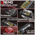 ANENG BT169 Digital Battery Testers Detector Multifunctional Quickly Measure Battery  AA/AAA/C/D/9V/1.5V Button Cell Measurement. 