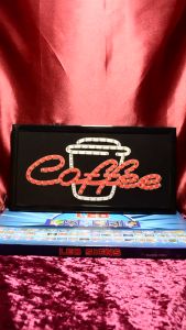 คุณภาพสูง ป้ายไฟ Coffee, LED, และวิ่ง พร้อมร้าน เสียบปรับใช้ทันที