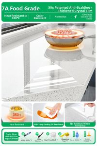 Watthour | Heat-Resistant Oil-Proof Stove Counter Protection Film