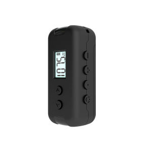 เครื่องรับสัญญาณวิทยุ FM แบบพกพาขนาดเล็ก 50-108MHz จอแสดงผล LCD แบบพกพาวิทยุกีฬากลางแจ้ง