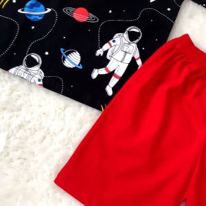 Setelan Anak Laki-Laki Red Rocket Full Spring