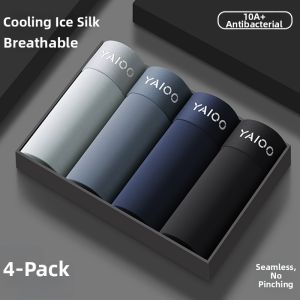 yaloo | Ice Silk Cotton Crotch Mens Underwear