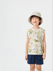 Purcotton | Cotton Sun Protection Cooling Sleeveless T-shirt