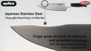 Dao bếp Zyliss Comfort Mini Santoku knife 12cm/ 4 1/2" - Switzerland since 1951