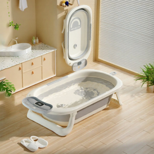 Bồn Tắm Em Bé Gấp Đựng Nhiệt Không Trượt