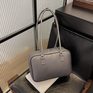 Handcrafted Luxury Bowling Bag Crossbody Shoulder Bag for Women Elegant British Style Daily Use Medium Softness PU Leather