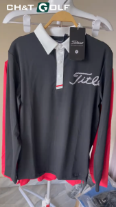 Áo golf dài tay Titleist DT chất vải thấm hút mồ hôi thoáng khí