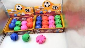 MAINAN BOLA UFO MAGIC BALL MINI LED / MAINAN ANAK VIRAL BOLA MAGIC UFO INJAK