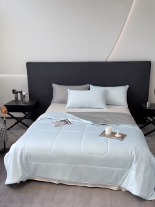 ❄️Cool Feeling Fabric Blanket/Silky Soft Blanket/Air Condition Comforter/Skin-Friendly Breathable Machine Washable