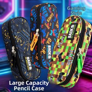 YIMUXINXUAN | High Capacity Unique Design Pencil Case Large
