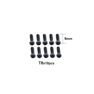 JCD | JCD 9mm T8 Screws Head 7mm T6 Screw Set For Xbox One Controller Gamepad Repair Part For Xbox One S X Slim Elite