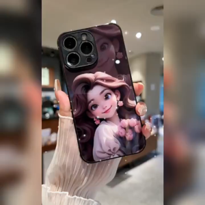 เคส Honor 400 เคส Honor 400 Pro 5G เคสกระจกเจ้าหญิงสำหรับสาวน้อยผมยาว เคสกระจกเหลวกันกระแทกแบบครบวงจรสำหรับสาวน้อยนักเรียน
