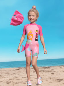 New Arrival Kids Swimsuit Womens One-Piece Mermaid Girl Swimwear Baby and Infant Princess Young and Little Girls Swimsuit