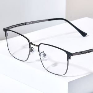 NIANZHEN กรอบแว่นตาอัลลอยด์ไทเทเนียมสำหรับผู้ชายแว่นตาดีไซน์แบรนด์สี่เหลี่ยมน้ำหนักเบามากสำหรับแว่นกันแดดสไตล์เรโทร3827