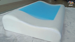 mppc หมอนนอนเมมโมรี่โฟมพร้อมเจลเย็น แก้ปวดคอ หมอนนอนหลับสบาย Cooling Gel Memory Foam Pillow