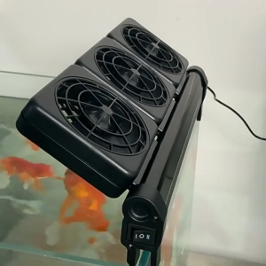 WATER WORLD FAN COOLING SYSTEM(พัดลมระบายความร้อนตู้ปลา ติดตั้งง่าย ลมแรง ปรับความแรงได้ ใช้ได้ทั้งปลาน้ำจืดและปลาทะเล)