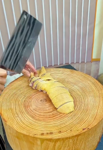 Dao Nhà Bếp Rèn Thủ Công Bằng Thép Không Gỉ 3Cr Thái Chặt Đa Năng Rất Sắc Bén