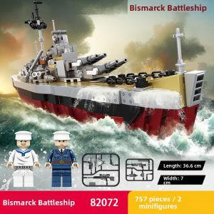Missouri Class Battleship Assembling Toy