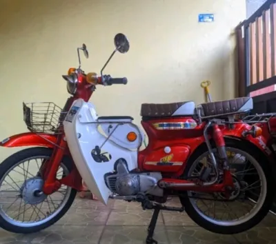 Box tengah keranjang tengah box tengah honda c70 bekjul c700 c800 supercup