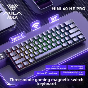 AULA | High Performance Tri-mode Magnetic Switches Mechanical Keyboard Gaming eSport FPS Versatile