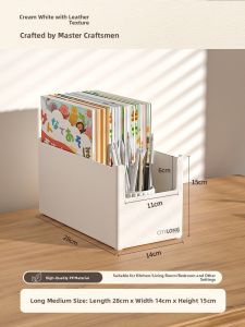 Citylong | Student Children Desktop Organizer Stationery Book Shelf