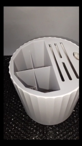 Cutling Storage Rack/Cutlery Rotation Spoon And Fork holder Utensil Storage Organizer/Kitchen Rotating Knives Holder