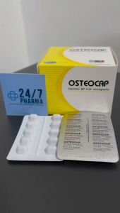 (1 Strip) Osteocap 0.25mcg 10’s Osteo-cap Mega We Care 骨化三醇 Calcitriol LIFESCIENCES Capsule