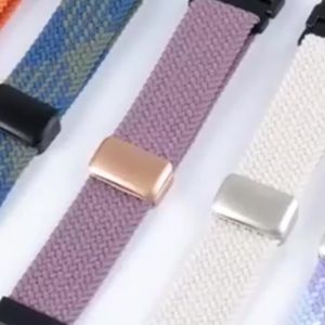 Dây Đeo Đồng Hồ Bằng Nylon Bện Cho Galaxy Watch 8/9 Classic 46mm/44mm/40mm Khóa Từ Tính Vòng Đeo Tay Thể Thao Thay Thế Correa