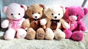 Dreamtoys96 Boneka Beruang Pita Telapak Love Bear 15