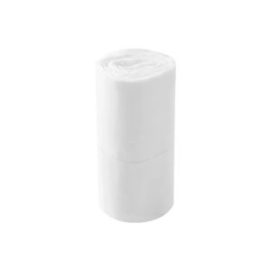 20PCS White Garbage Bags Biodegradable Thickened Disposable Household Garbage Bags Suitable for Bedrooms Kitchens Bathrooms