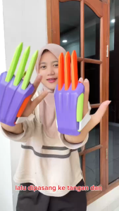 Mainan Anak STEEL WOLF CLAW Mainan Cakar Tangan X-men Radish Wolf Claw Mainan Anak Perempuan - Mainan Anak Laki Laki